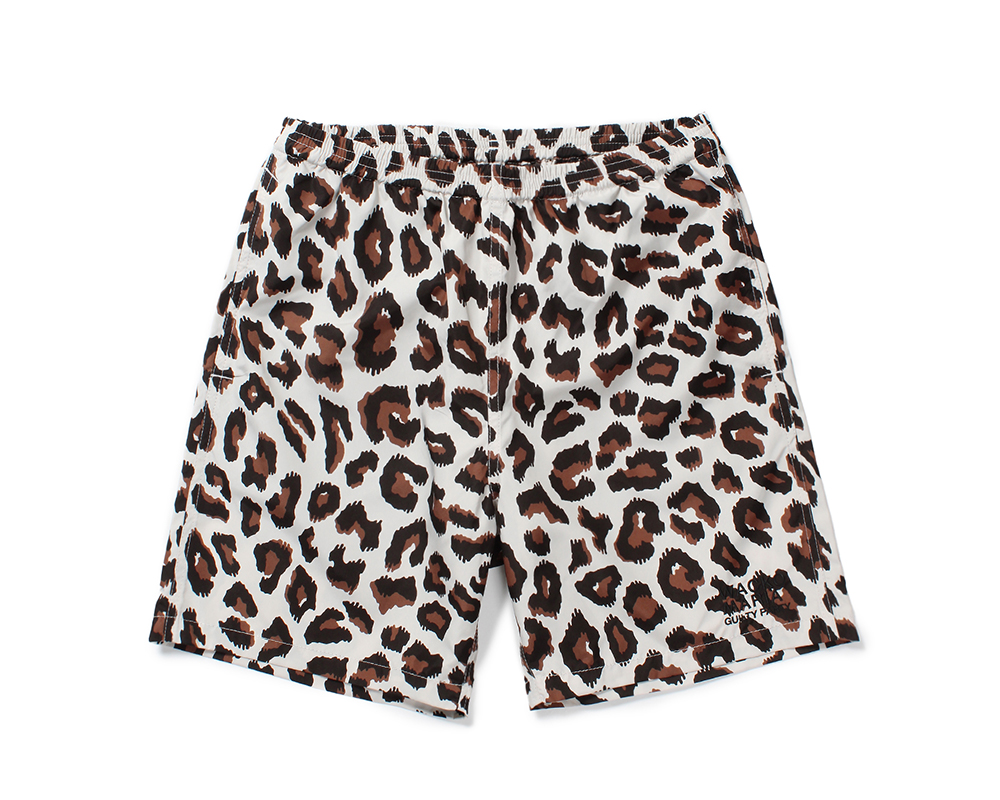 【XLサイズ】WACKO MARIA LEOPARD BOARD SHORTS