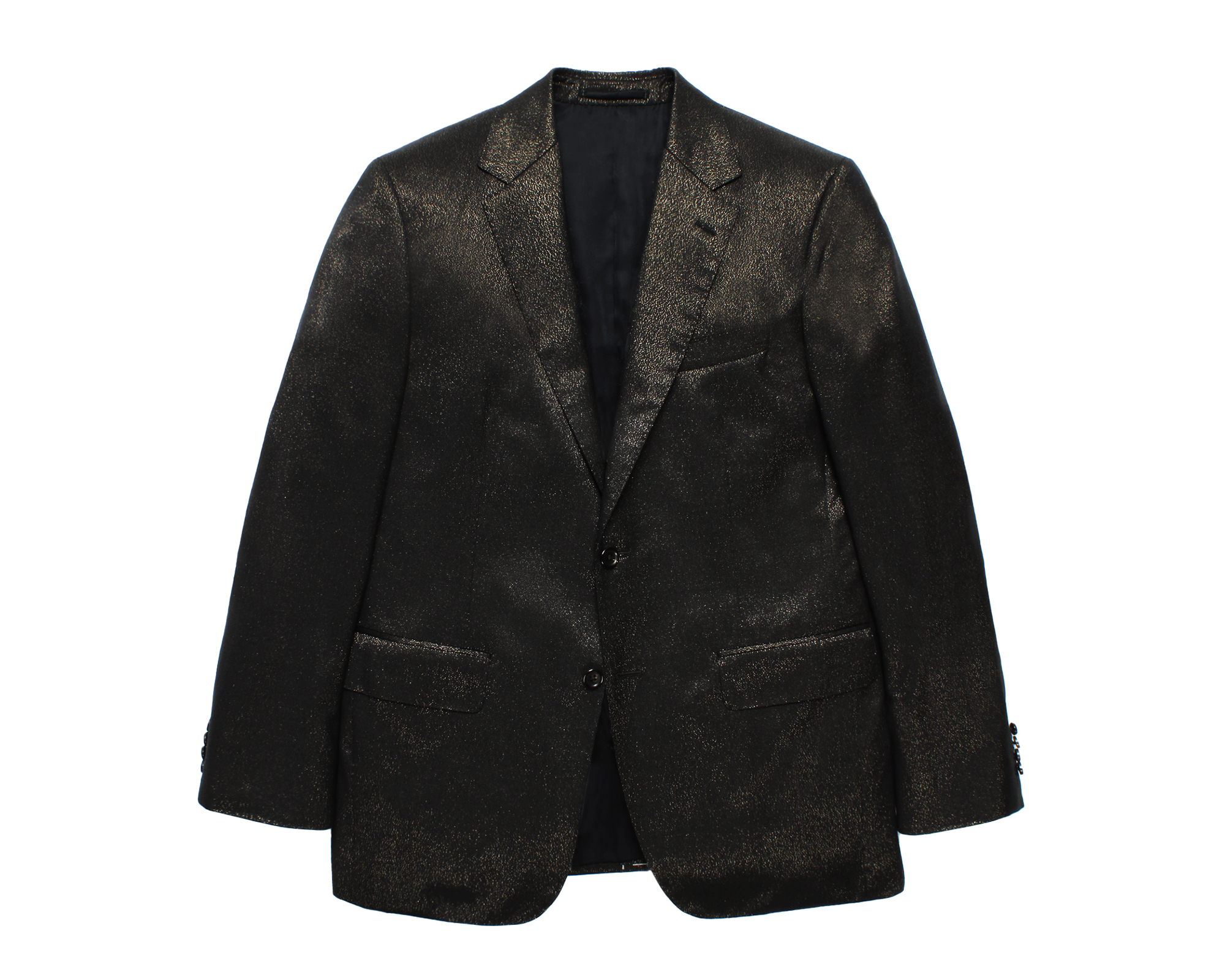 スーツ WACKO MARIA GLITTER PLEATED TROUSERS GLITTER PLEATED TROUSERS (TYPE-1) -DORMEUL-【BLACK】｜WACKO MARIA